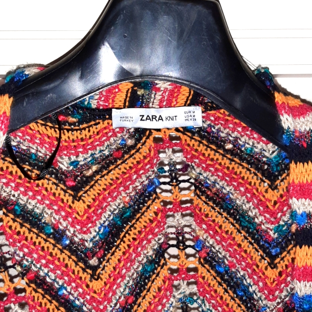 Maxi knit cardigan